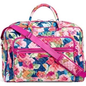 VERA BRADLEY ICONIC GRAND WEEKENDER TRAVEL BAG NWT